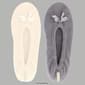Womens Gold Toe&#174; 2pk. Terry Ballerina Slippers - image 6