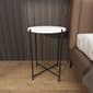9th & Pike® Black Contemporary Terrazzo Accent Table - image 10