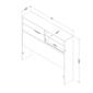 South Shore Fynn Twin Headboard with Storage - image 5