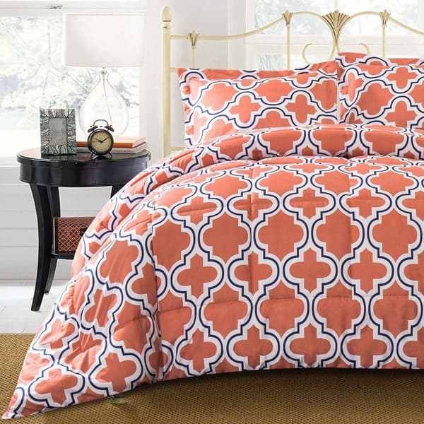 Superior 3pc. Down Alternative Trellis Comforter Set Boscov's