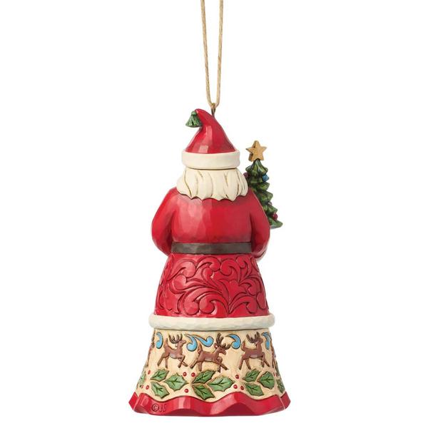 Jim Shore Santa with Gifts Ornament