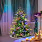 Puleo International 4.5ft. Pre-Lit LED Fraser Fir Christmas Tree - image 2