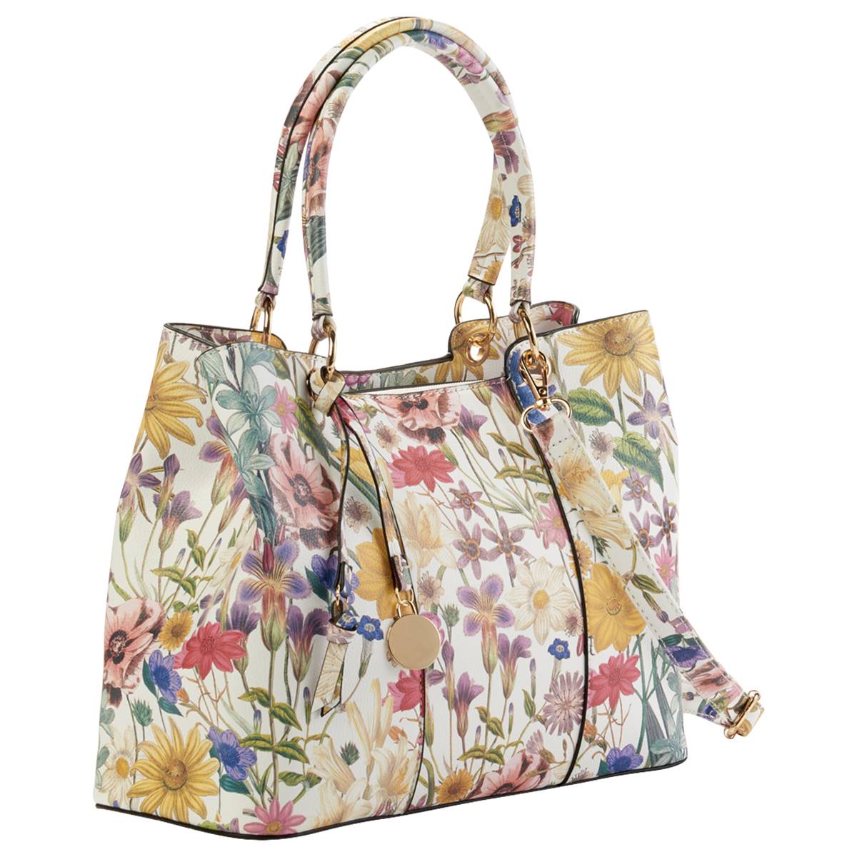 DS Fashion NY Floral Large Satchel