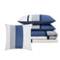London Fog Newport Stripe Microsuede 5pc. Comforter Set - image 3