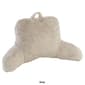 Rabbit Fur Bedrest Decorative Pillow - image 3