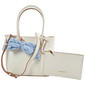 Nanette Lepore Francesca Scalloped Satchel with Bow - image 1