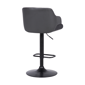 Armen Living Toby Faux Leather Adjustable Height Swivel Bar Stool - image 3