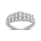 Nova Star(R) Sterling Silver 1/2ctw. Lab Diamond Ring - image 1