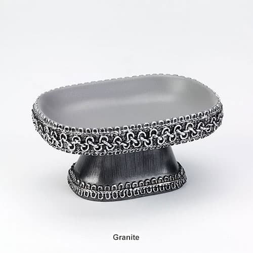 Avanti Braided Medallion Soap Dish