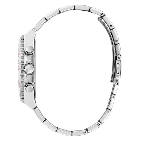 Womens Guess Watches® Silver Tone Multi-function Watch-GW0696L1
