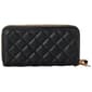 Womens Deluxity Quilted Double Zip Wallet - image 7