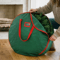 Puleo International 36in. Christmas Artificial Wreath Storage Bag - image 3