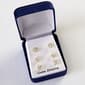 Boxed Trio Set Multi Shaped Post Earrings in Gold - image 1