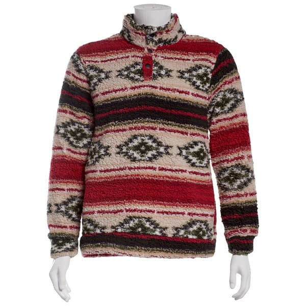 Young Mens Brooklyn Cloth Desert Stripe Hoodie - Oatmeal