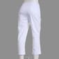Womens Briggs Solid Millenium Basic Welt Pocket Capris - image 2
