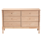 Baxton Studio Laurent Dresser 6-Drawer Bedroom Organizer - image 4