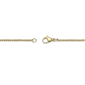 Mens Lynx Gold-Tone Ion Plated Stainless Steel Cross Pendant - image 5
