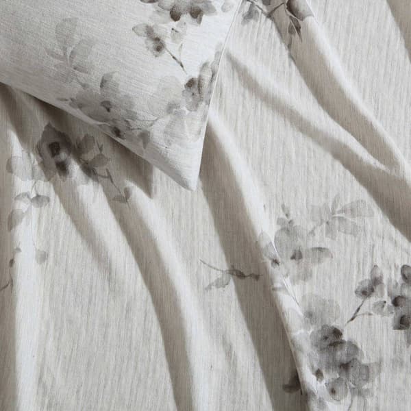 Calvin Klein Aquarelle Floral Cotton 3pc. Duvet Cover Set