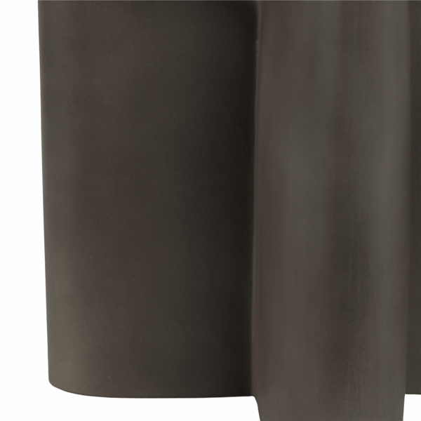 Sagebrook Home 19in. Contemporary  Pottery Cement Accent Table