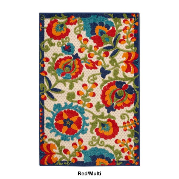 Nourison Aloha Farmhouse Indoor/Outdoor Area Rug