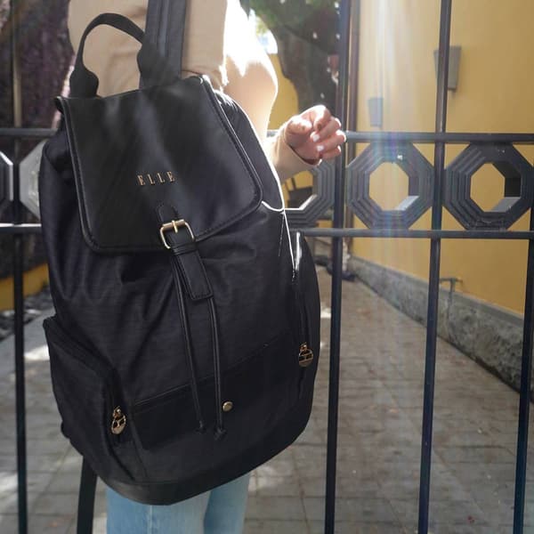 ELLE Eleganza Monogram Backpack