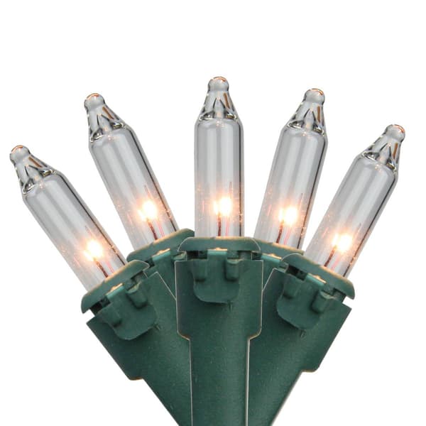 Northlight Seasonal 4ft. Green Wire Mini Christmas Light Set - image 