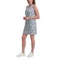 Womens Stella Parker Sleeveless Split Neck Floral UPF Shift Dress - image 4