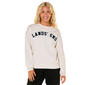 Womens LANDS END(R) Graphic Logo Crew Neck Sweatshirt - image 1