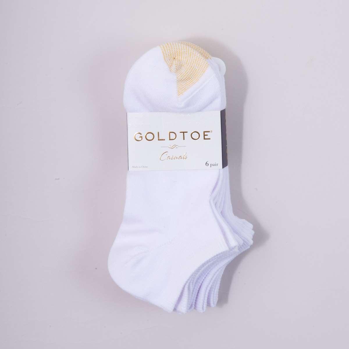 Womens Gold Toe 6pk. Ultra Soft Liner Socks