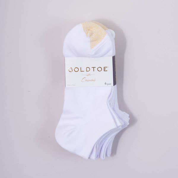 Womens Gold Toe 6pk. Ultra Soft Liner Socks - image 