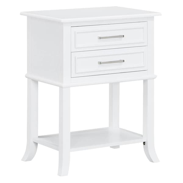Convenience Concepts Sydney 2 Drawer End Table
