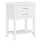 Convenience Concepts Sydney 2 Drawer End Table - image 1
