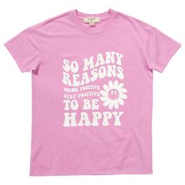 Girls &#40;7-16&#41; No Comment So Many Reasons Boyfriend Graphic Tee