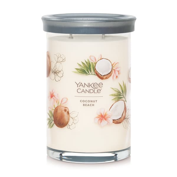 Yankee Candle&#40;R&#41; Signature 20oz. Coconut Beach Large Tumbler Candle - image 