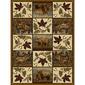 Tayse Nature Portrait Wildlife Area Rug - Beige - image 1