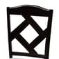 Baxton Studio Nesa Modern Dark Brown Wood 5pc. Dining Set - image 5