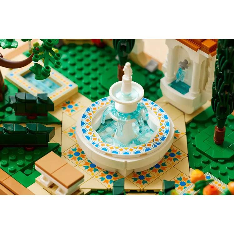 LEGO® Icons Fountain Garden Building Kit