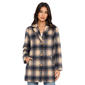 Womens Maralyn & Me Faux Wool Coat with Notch Collar - image 1