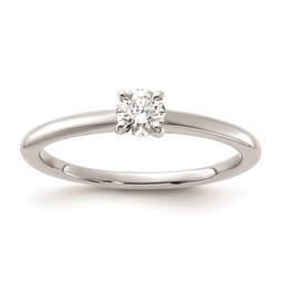 Pure Fire 14kt. White Gold Lab Grown Diamond Engagement Ring
