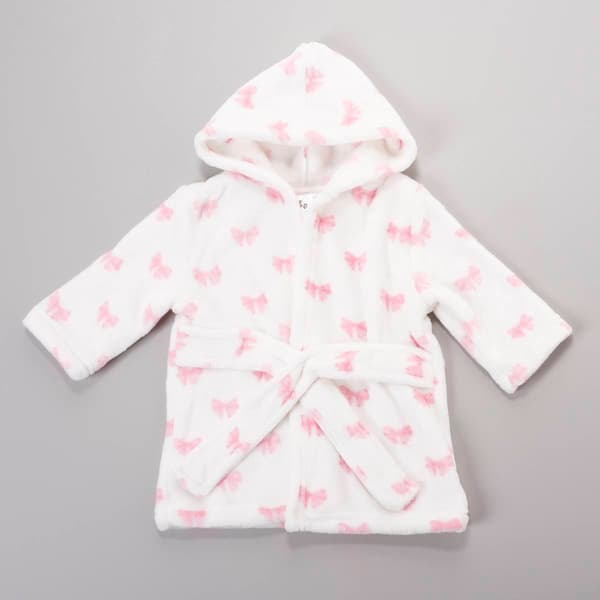 Baby Girl &#40;NB-9M&#41; Cribmates&#40;R&#41; Bow Bath Robe - image 