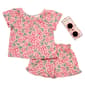 Toddler Girl BTween®  Cherry Flowy Top & Shorts Set w/ Sunglasses - image 2