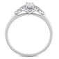Diamond Classics™ White Gold 1/4ctw. Diamond Engagement Ring - image 3