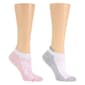 Womens Dr. Motion 2pk. Big Pointelle Floral Low Cut Socks - image 1