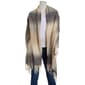 Womens Nine West Ombre Chevron Stripe Feather Soft Wrap - image 2