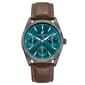 Mens Caribbean Joe Teal Dial Strap Watch - CJ7175GU - image 1