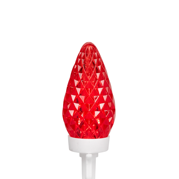 Northlight 66ft. 100ct. Patriotic LED C9 Faceted Christmas Lights