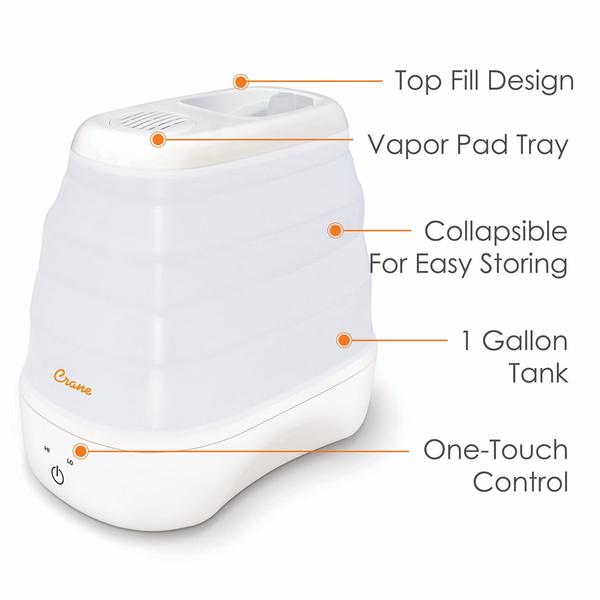 Crane 1 Gallon Collapsible Humidifier