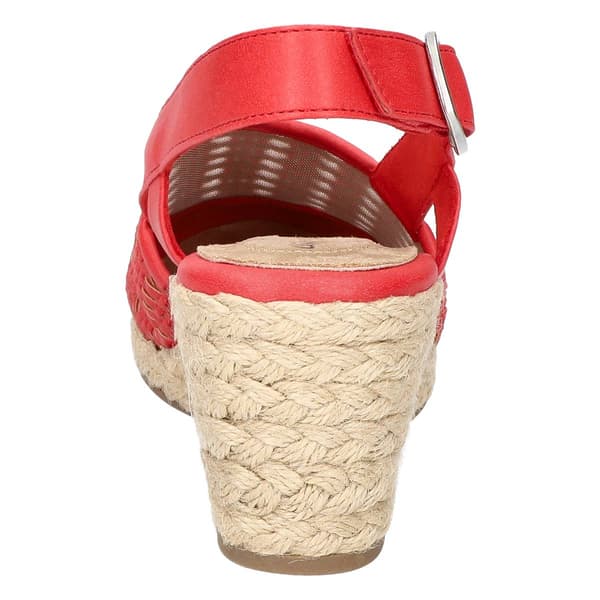 Womens Easy Street Taffy Slingback Espadrilles Wedges Sandals