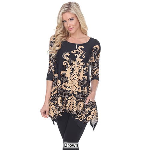 Womens White Mark Yanette Tunic