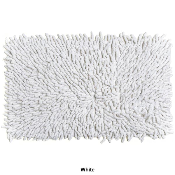 Cassadecor Shag Chenille Cotton Bathrug